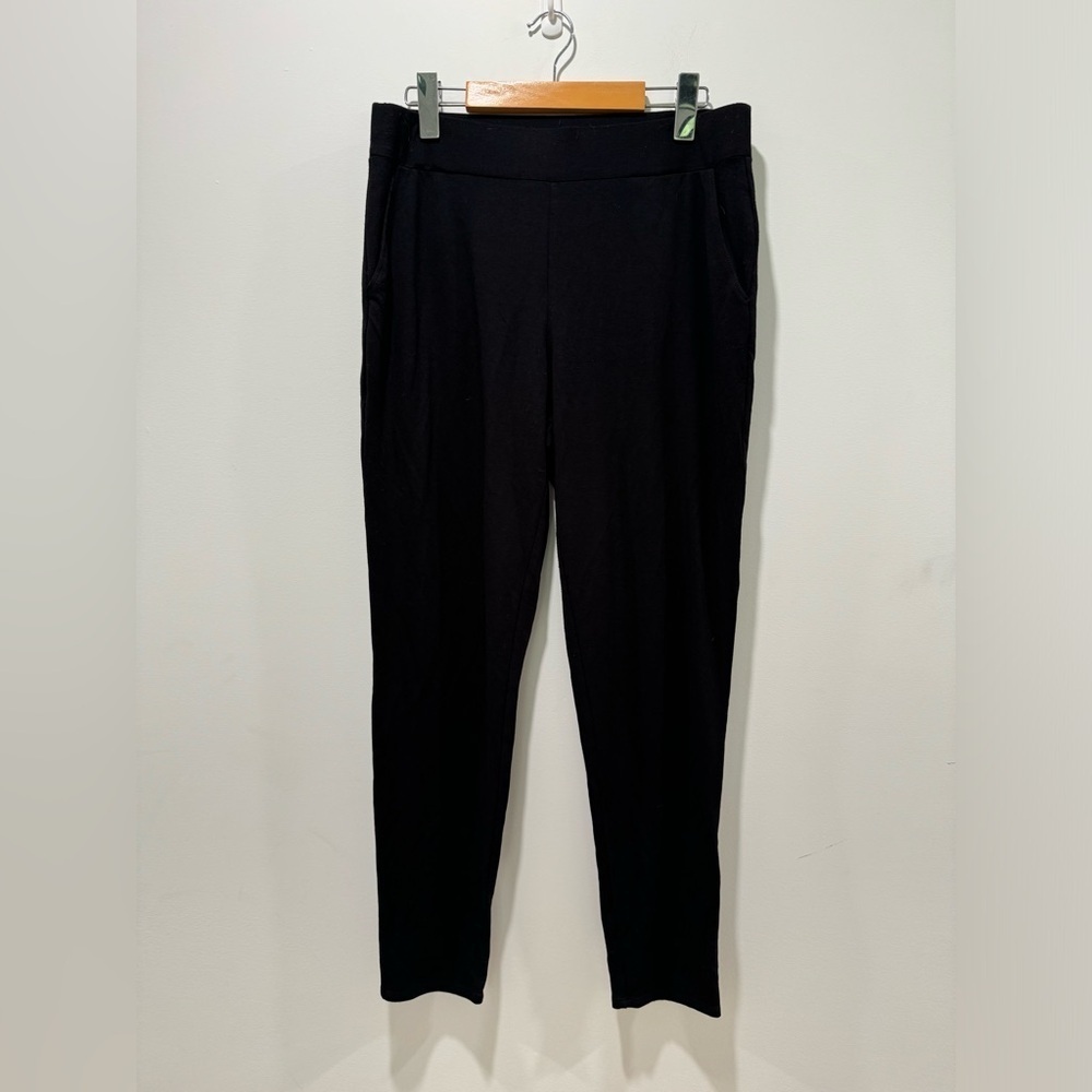 Eileen Fisher Black Rayon Women's Pants